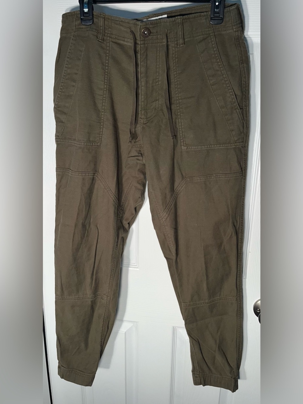 REI Co-Op Men’s Double Knee Trailsmith Twill Jogger Pants 32 x 32 Hiking Cotton